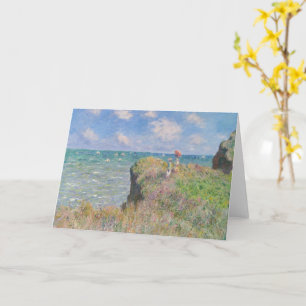 Carte Cliff Walk à Pourville par Claude Monet