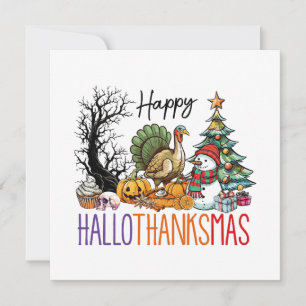 Carte Clipart Bonne Hallothanksmas