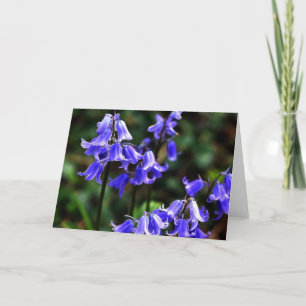 Carte Cloches bleues fractées