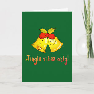 Carte Cloches De Vacances Mignées - Vibes De Jingle Seul