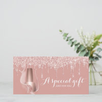 Clou Salon Rose Gold Drives Certificats cadeaux