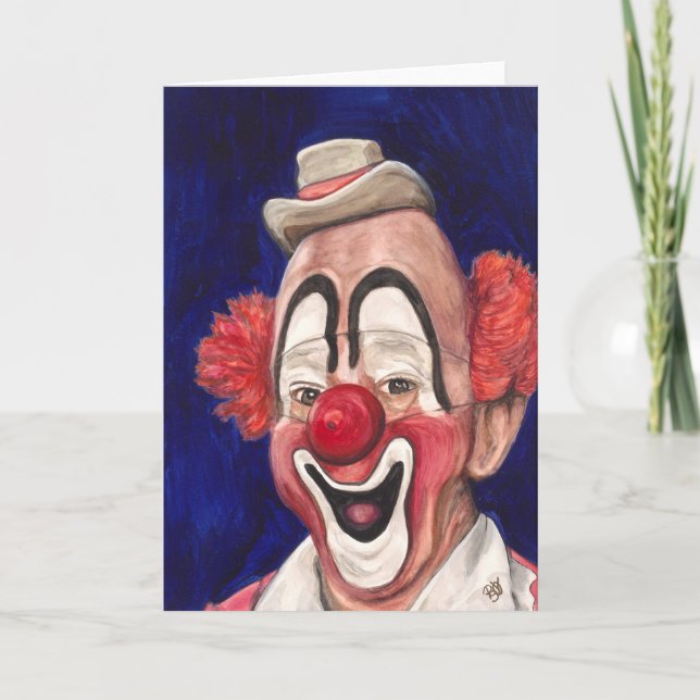 Carte Clown principal Lou Jacobs (Devant)