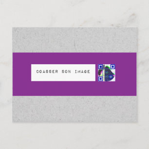 Carte "Coasser son image" Postkarte