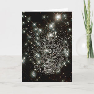 Carte Cobweb Stars Card