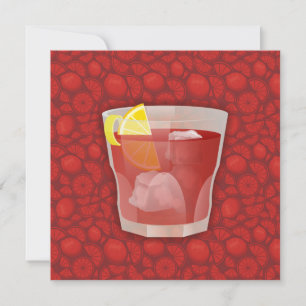 Carte cocktail Americano