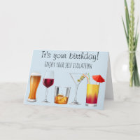 Cocktail Boire Isolement Humour Distance sociale