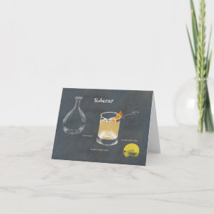 Carte Cocktail Sidecar
