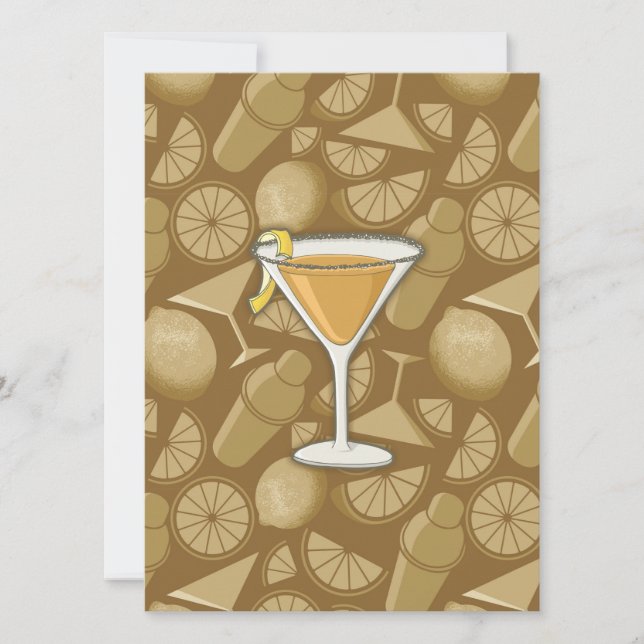 Carte Cocktail Sidecar (Devant)