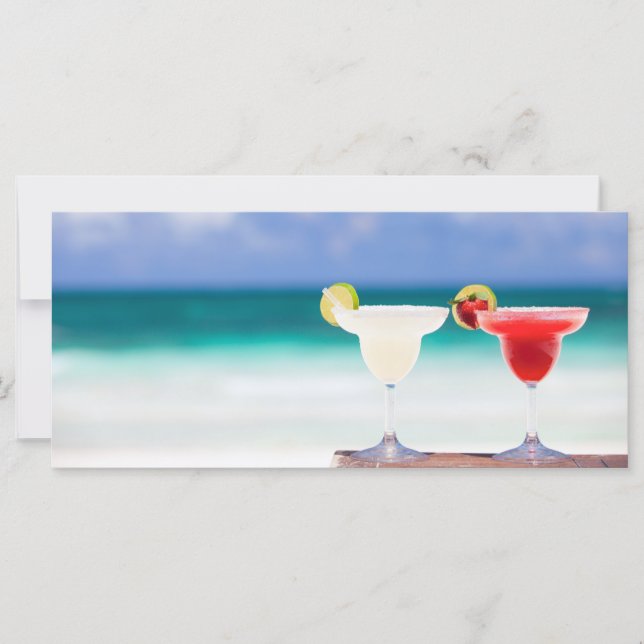 Carte Cocktails sur la plage (Devant)