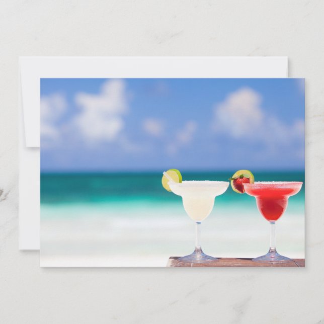 Carte Cocktails sur la plage (Devant)