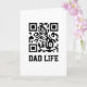 Carte Code interactif fête des pères (Orchid)