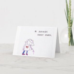 Carte Coeur cassée