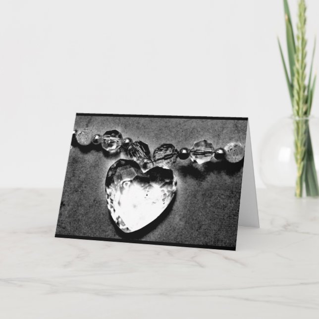 Carte Coeur cristal (Devant)