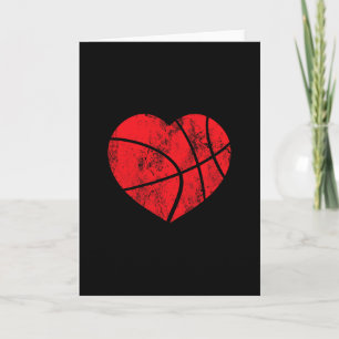 Carte Cœur de croquis Amour Saint Valentin Sport Joueur
