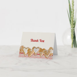 Carte Coeur de Noël | Merci plaid