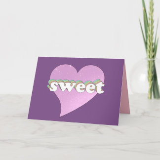 Carte Coeur doux
