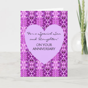 Carte Cœur Fils Femme Ann