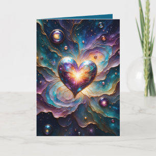 Carte Cœur galactique de l'univers
