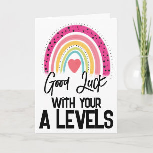 Carte coeurs : Bonne chance Vous avez cet examen !