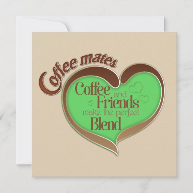 Carte Coeurs de café (Devant)