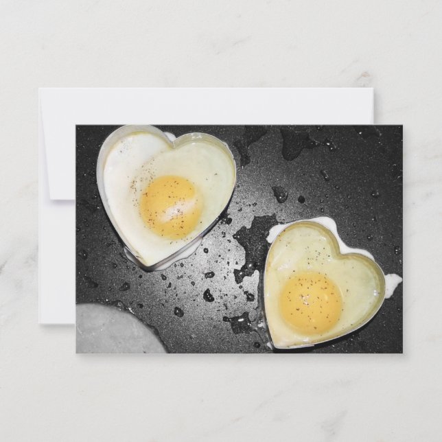 Carte Coeurs d'oeufs (Devant)