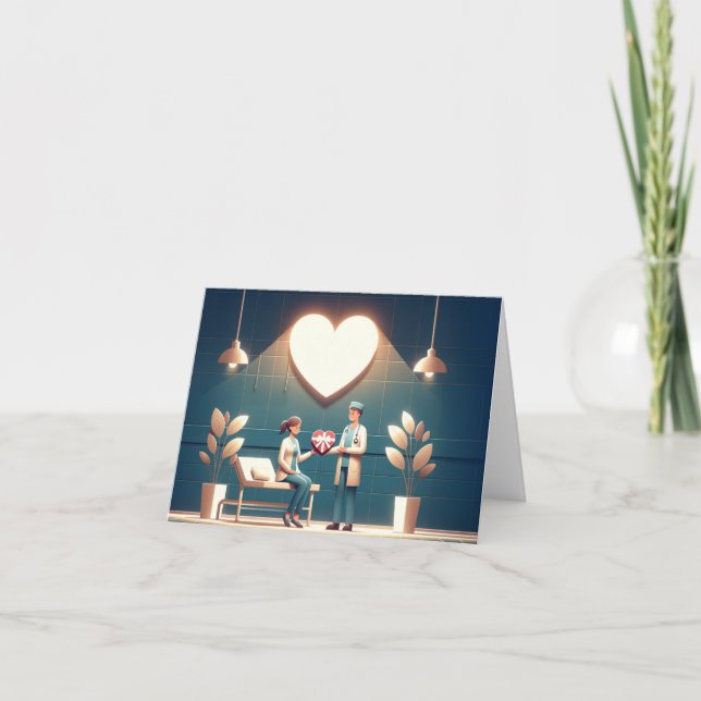 Carte Cœurs en feu (Devant)