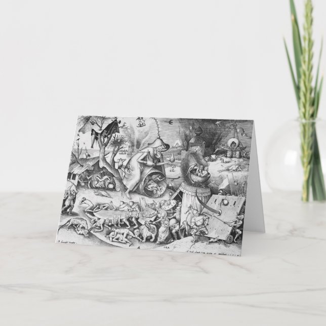 Carte Colère (Ira), Les Sept Péchés Mortels (Devant)