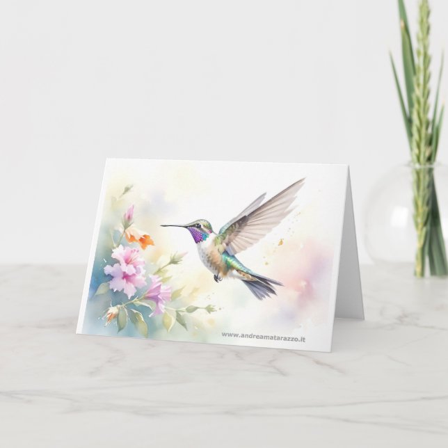 Carte Colibri (Devant)