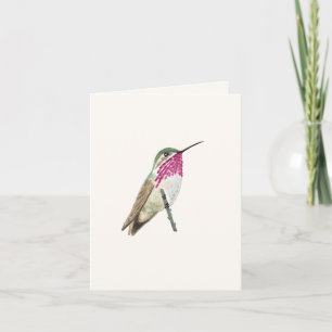 Carte Colibri de Calliope