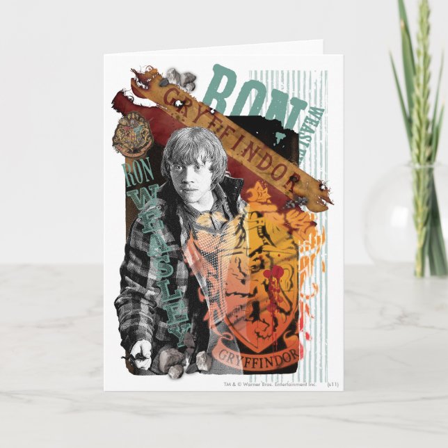 Carte Collage 1 de Ron Weasley (Devant)