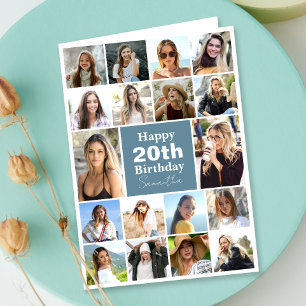 Carte Collage moderne   Photo N'Importe Quel Âge Personn