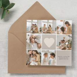 Carte Collage Photo Maman We Love You Best Mother Cadeau