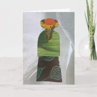 Carte Collage unique Terre Mama Cate vide