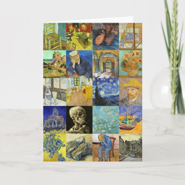 Carte Collage Van Gogh (Devant)