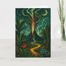 Carte Collectable Glow Forth Greeting Card