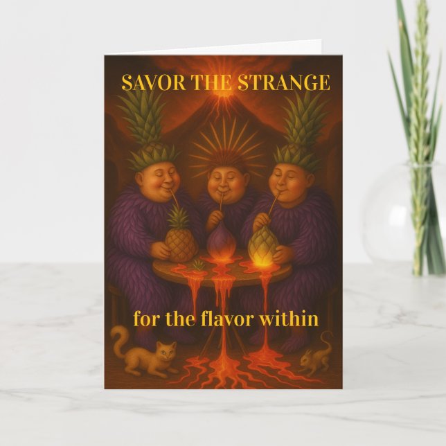 Carte Collectable Glow Forth Greeting Card (Devant)