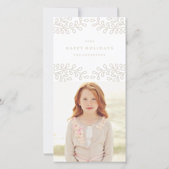 Carte Collection Branches de neige (Devant)