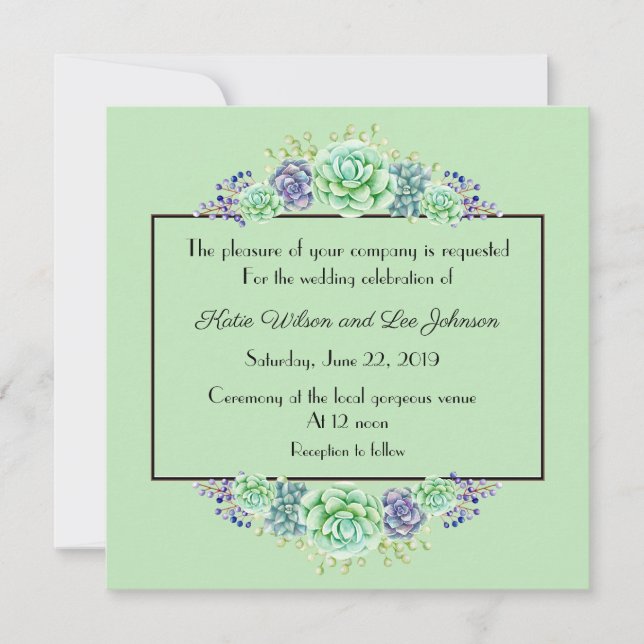 Carte Collection d'aquarelles sucrées (Devant)