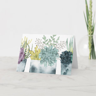 Carte Collection de bonheur de plante