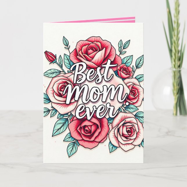 Carte Collection de cadeaux de luxe floral populaire (Devant)