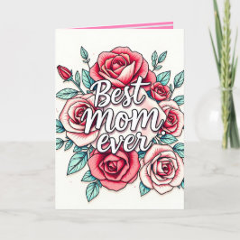 Carte Collection de cadeaux de luxe floral populaire