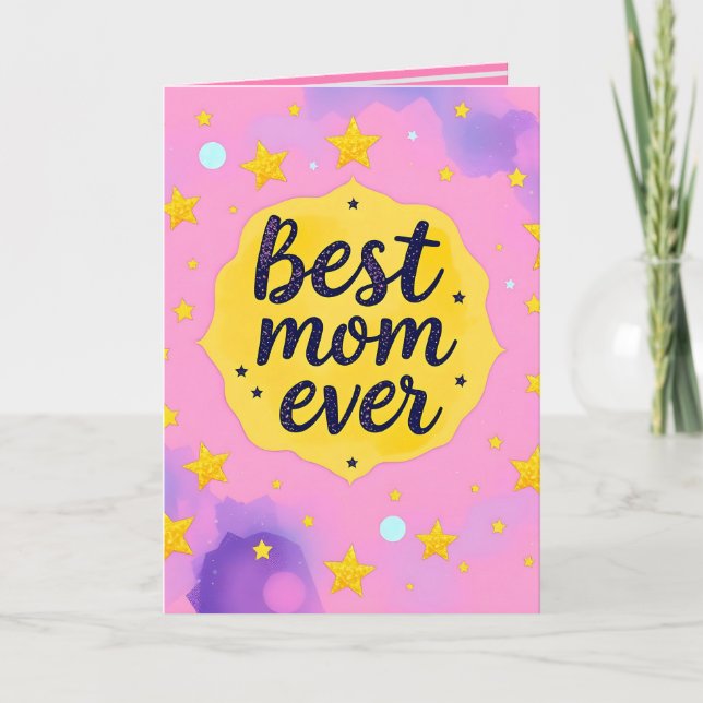 Carte Collection de cadeaux tendance pour les étoiles de (Devant)
