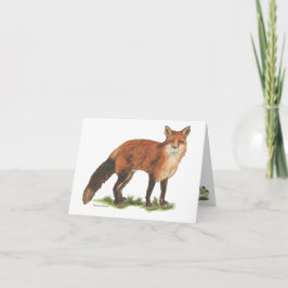 Carte Collection Fox Note Card