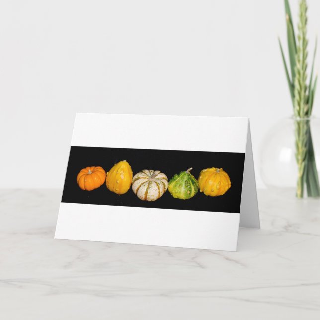 Carte Collection "Gorgeous Gourds" (Devant)
