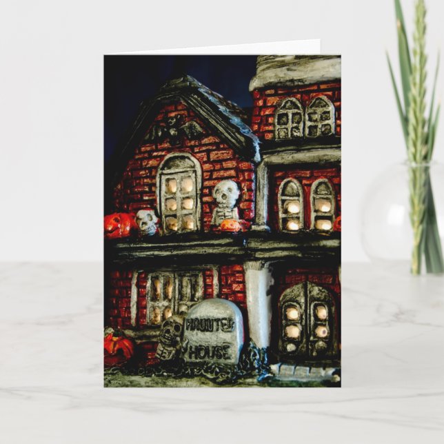 Carte Collection "Haunted House" (Devant)