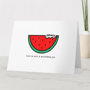 Carte Collection Palestine 'This is not a Watermelon'