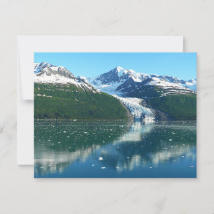 Carte College Fjord II Belle photographie de l'Alaska