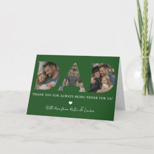 Carte Collezione di foto papà golf moderno per la festa 