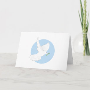Carte Colombe religieuse