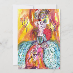 CARTE COLOMBINA / MARDI GRAS MASQUERADE BALL